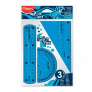 JUEGO DE GEOMETRIA MAPED TWIST'N FLEX 15CM